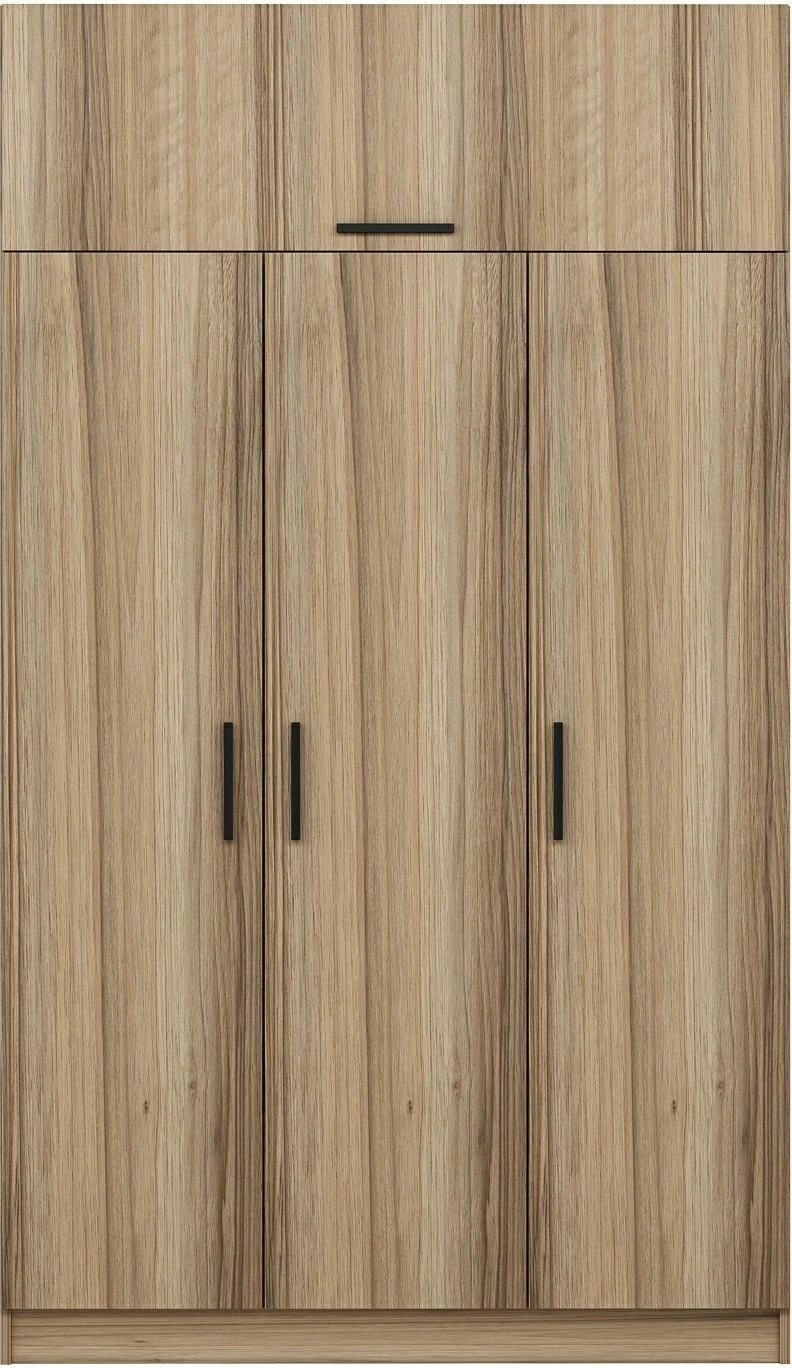 Dollap Skye Decor, 3 kapak, 2 sirtar, ngjyrë dore, 255cm