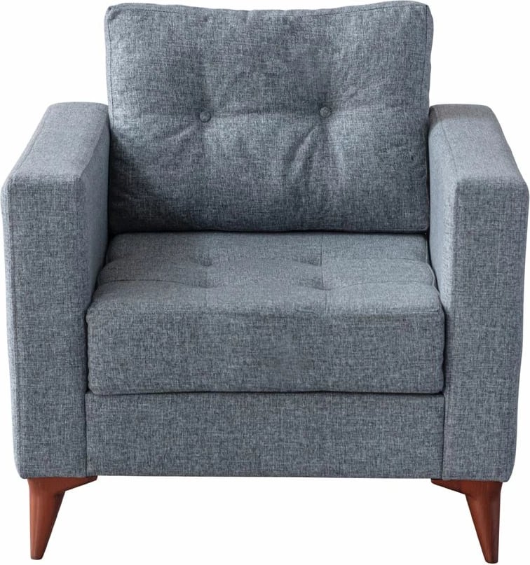 Karrige Wing Atelier del Sofa, ngjyrë gri, Kraft