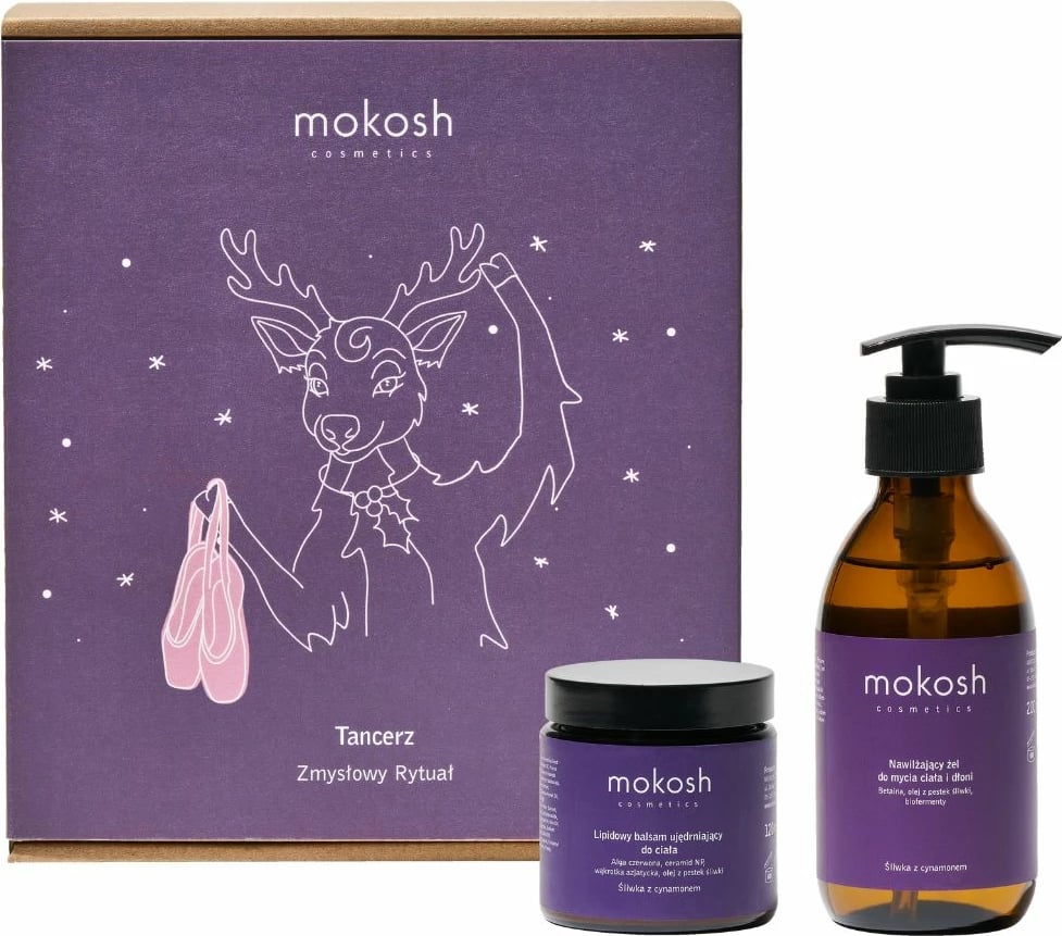 Set për trup dhe duar Mokosh Sensual Dancer Ritual 200ml + 120ml