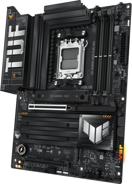 Pllakë amë ASUS TUF GAMING X870-PLUS WIFI, Socket AM5, ATX, E zezë