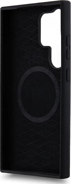 Mbështjellës BMW M Silicone Printed Ring MagSafe për Samsung Galaxy S24 Ultra, i zi