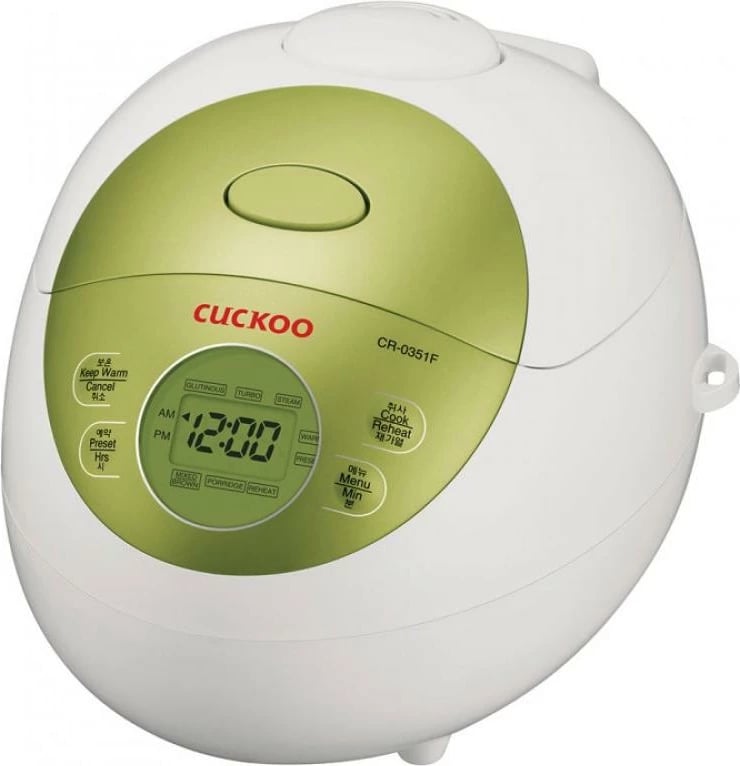 Gatues orizi Cuckoo CR-0351F 540 ml me Fuzzy Logic, bardhë e kuqe