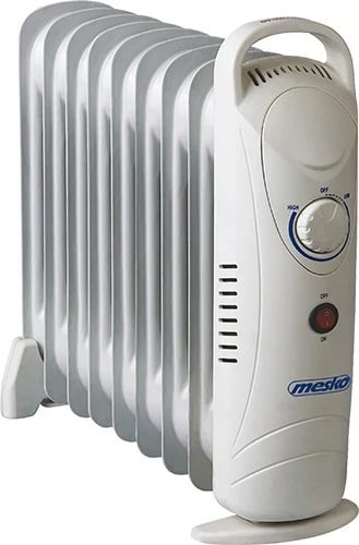 Ngrohës elektrik me vaj MESKO MS7805, 1000 W, Bardhë
