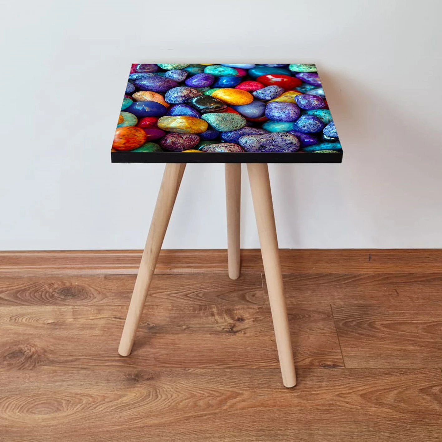 Tavolinë anësore, shumëngjyrëshe, Skye Decor, Shp18