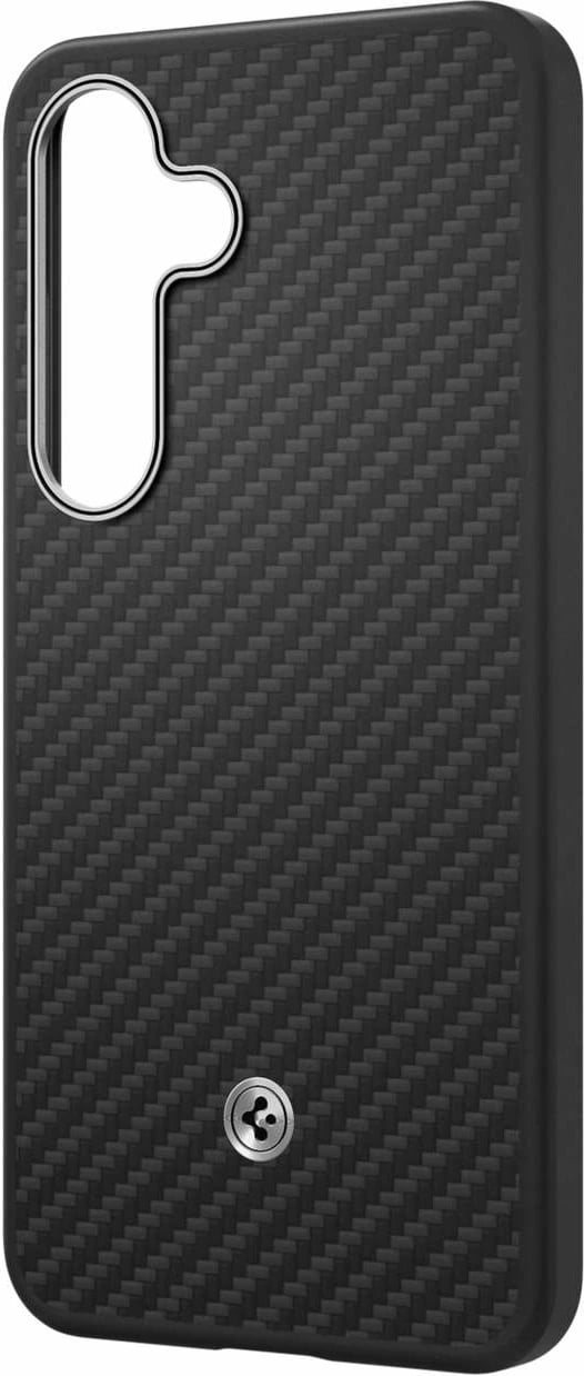 Mbështjellës Spigen Enzo Aramid GP-FPS931PGABW për Samsung Galaxy S25, MagFit, i zi