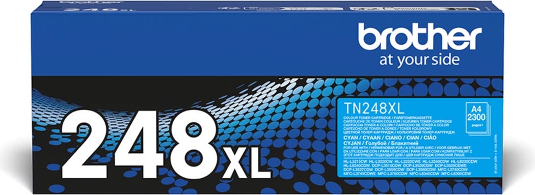 Toner Brother TN-248XLC XL, rendiment 2300 faqe, cyan