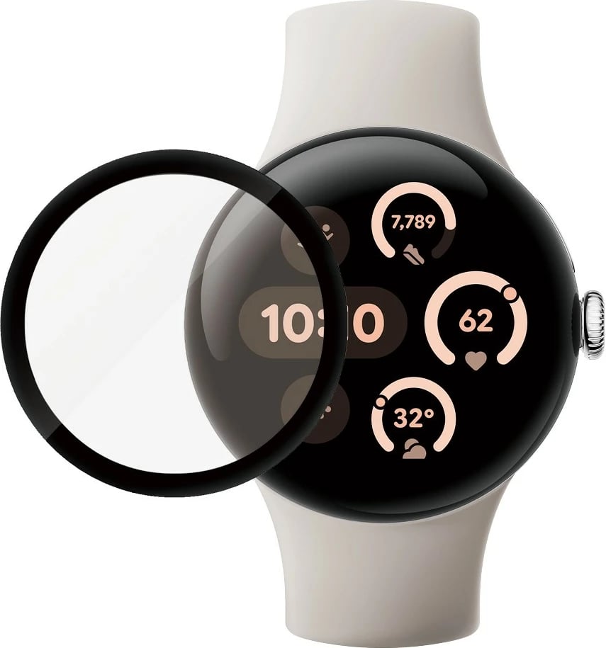 Mbrojtës ekrani PanzerGlass për Google Pixel Watch 3 45mm transparent