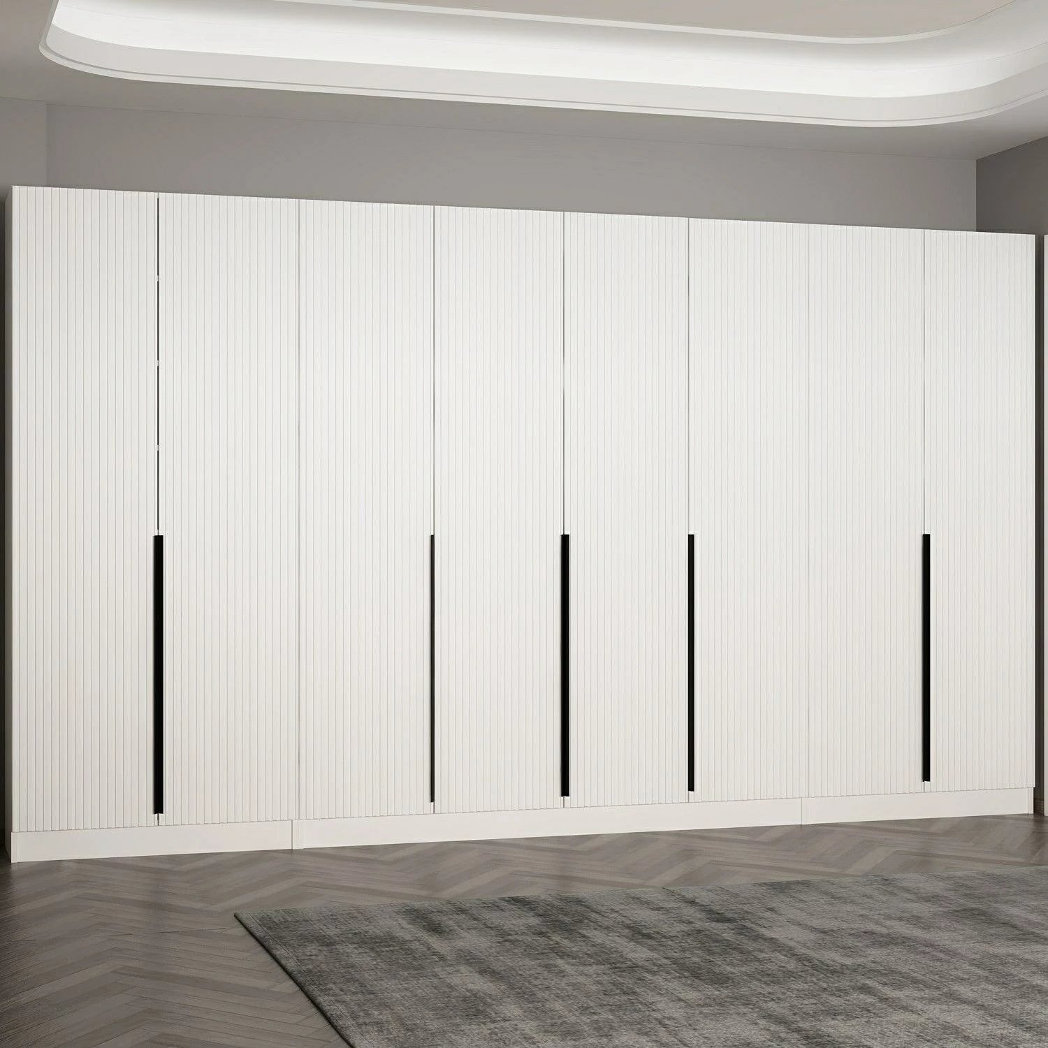 Stendë korridori Skye Decor, Noah - 8261, e bardhë, 360x210x35cm