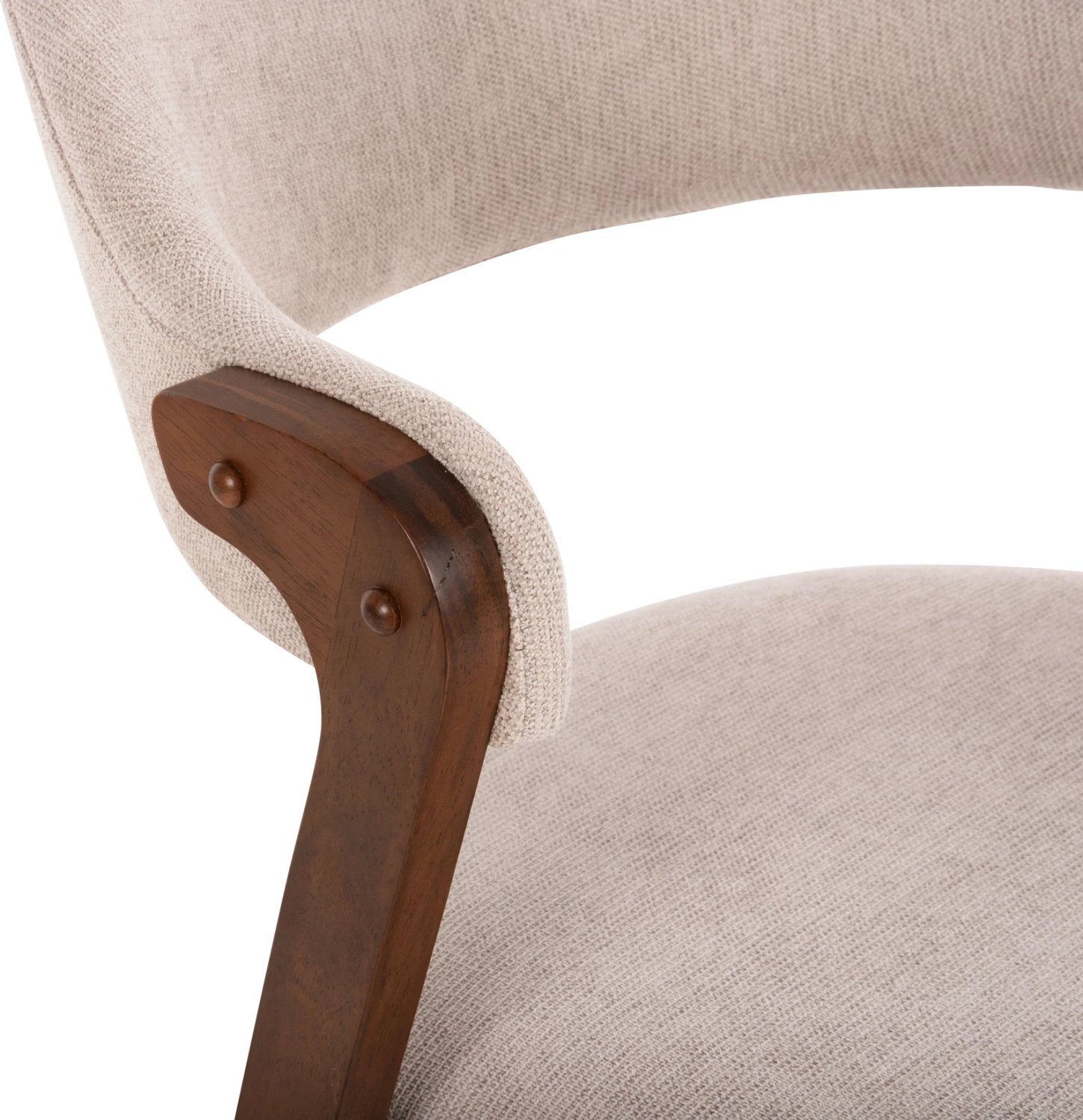 Karrige për ngrënie RIDER FH9734.02 dru gome ngjyrë arre-stof ecru 59x59x83Hcm., set prej 2 copë Karrige për ngrënie RIDER FH9734.02 dru gome ngjyrë arre-stof ecru 59x59x83Hcm., set prej 2 copë