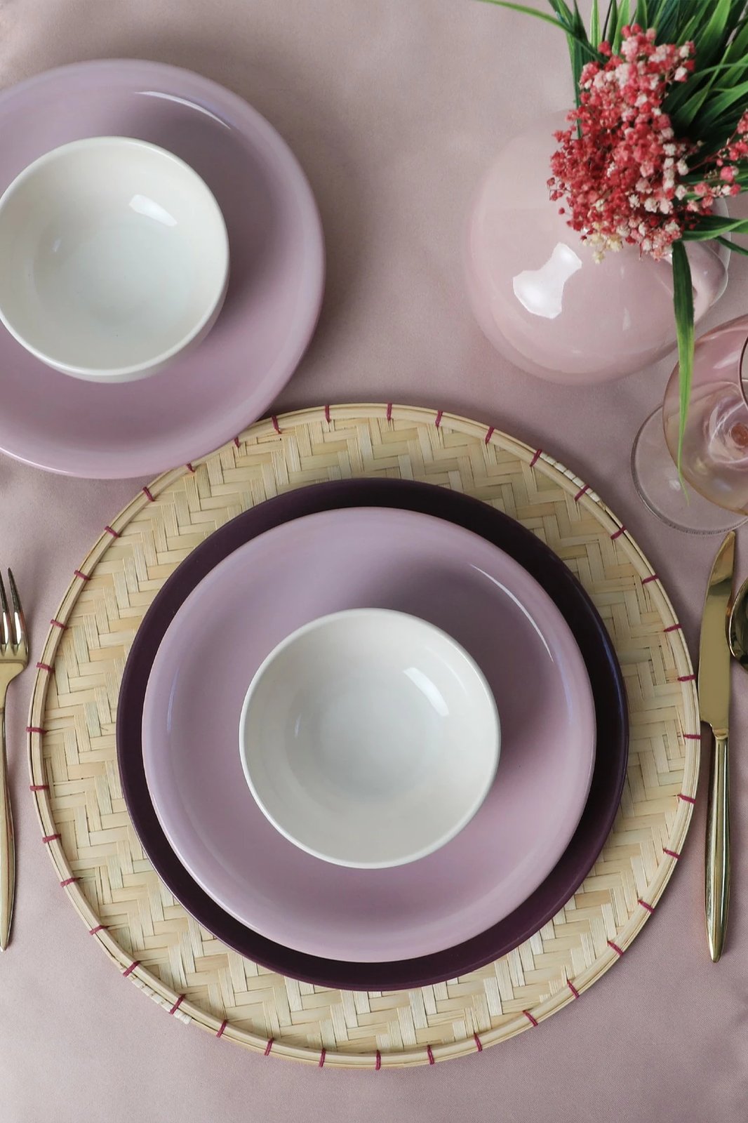 Set darkash për drekë, qeramikë, shumëngjyrësh, 18 copë, Hermia Concept, X0001509500000000000000000