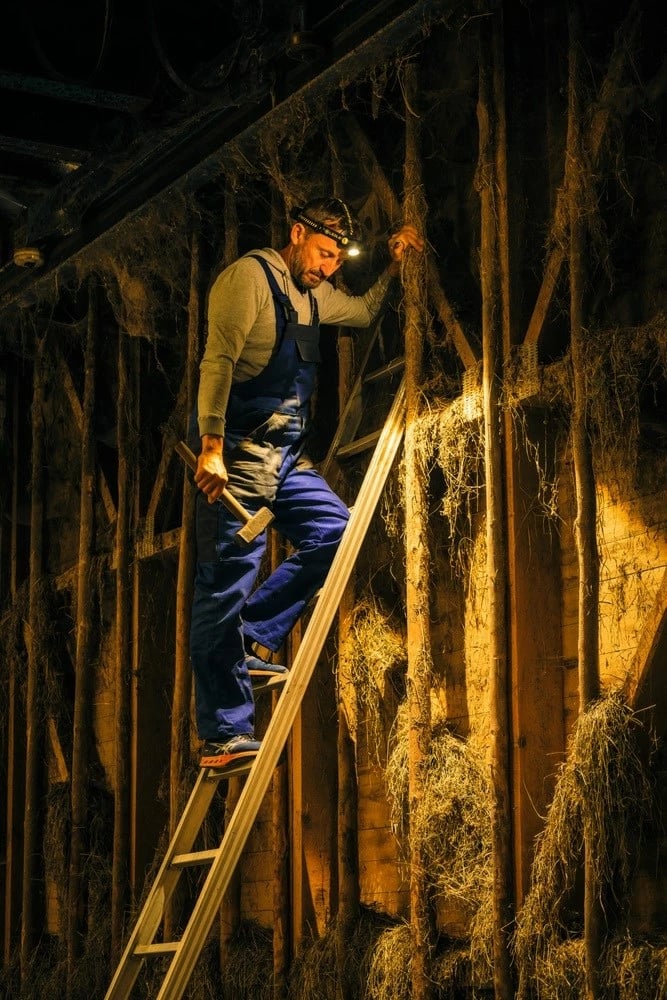 Dritë koke Flashlight Ledlenser H7R, e zezë 