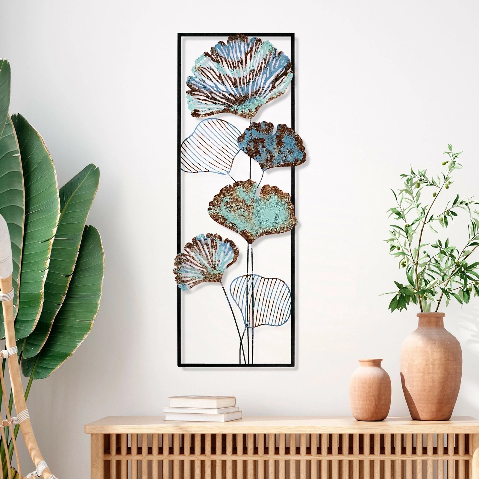 Aksesor dekorativ metalik për mur Wallity, Fig 3