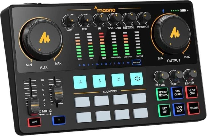 Kartë zanore Maono AME2, e jashtme, Bluetooth, e zezë Kartë zanore Maono AME2, e jashtme, Bluetooth, e zezë