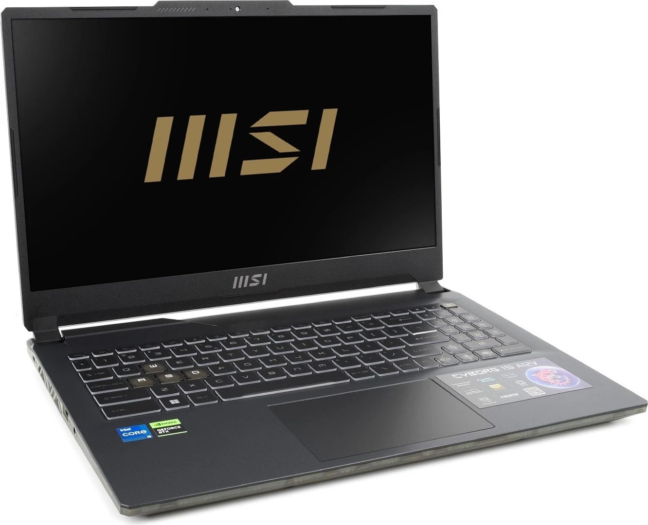 Laptop MSI Cyborg 15 A12VF-271XPL, 15.6", Intel Core i7, 16GB RAM, 512GB SSD, Nvidia RTX 4060, i zi Laptop MSI Cyborg 15 A12VF-271XPL, 15.6", Intel Core i7, 16GB RAM, 512GB SSD, Nvidia RTX 4060, i zi