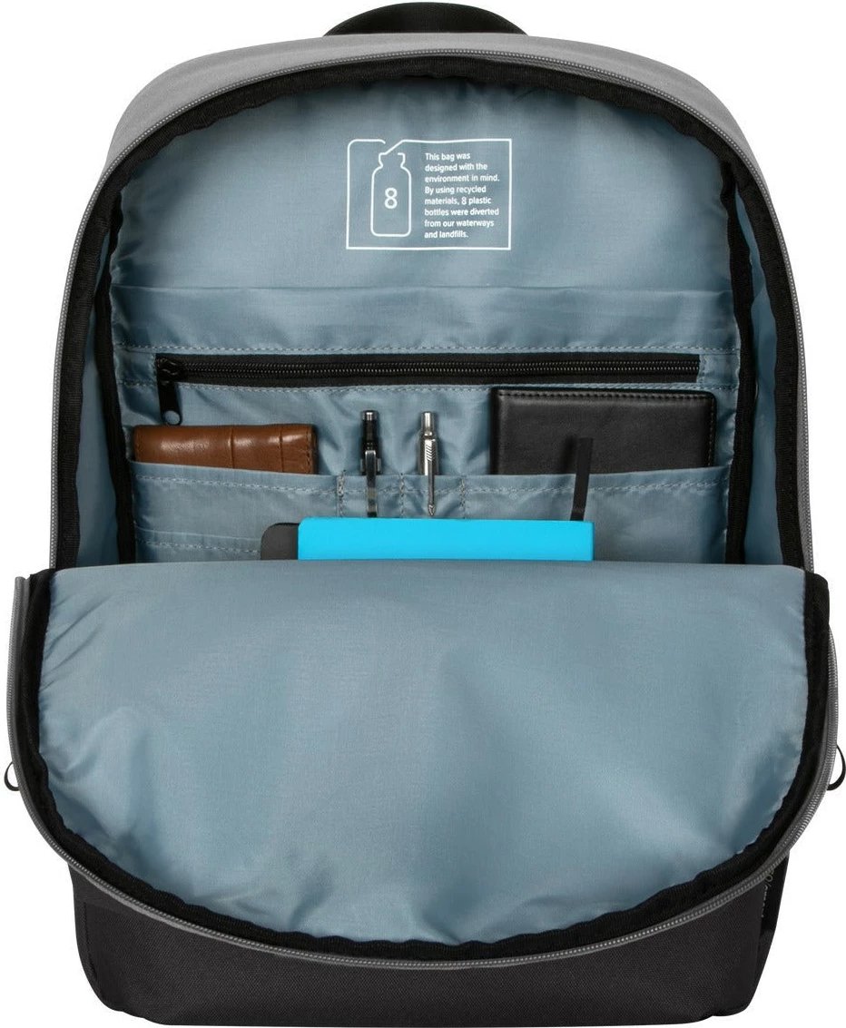 Çantë shpine Targus Sagano Commuter 15.6 inç, e zezë/gri Çantë shpine Targus Sagano Commuter 15.6 inç, e zezë/gri