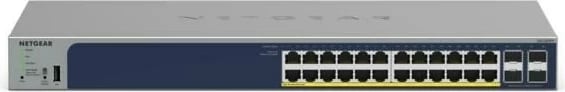 Switch NETGEAR GS728TPP, Managed, L2/L3/L4, Gigabit Ethernet, PoE, Gri