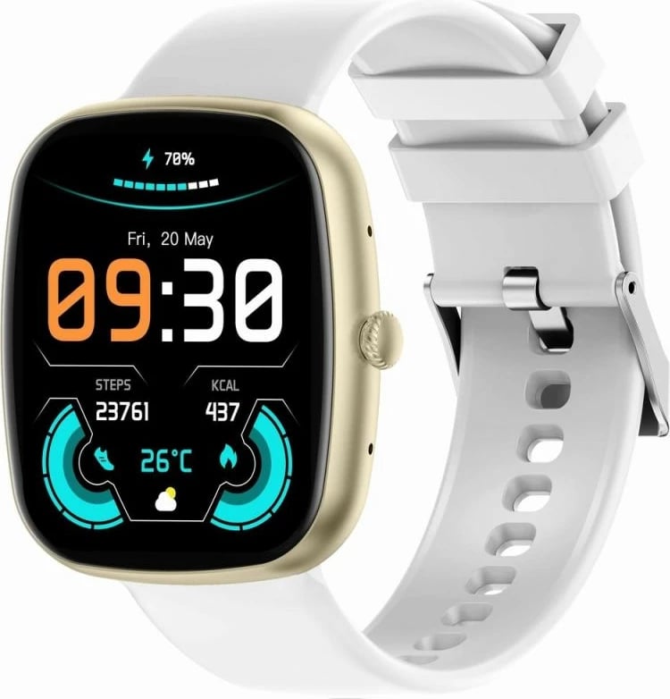 Smartwatch për femra Gravity, bezhë