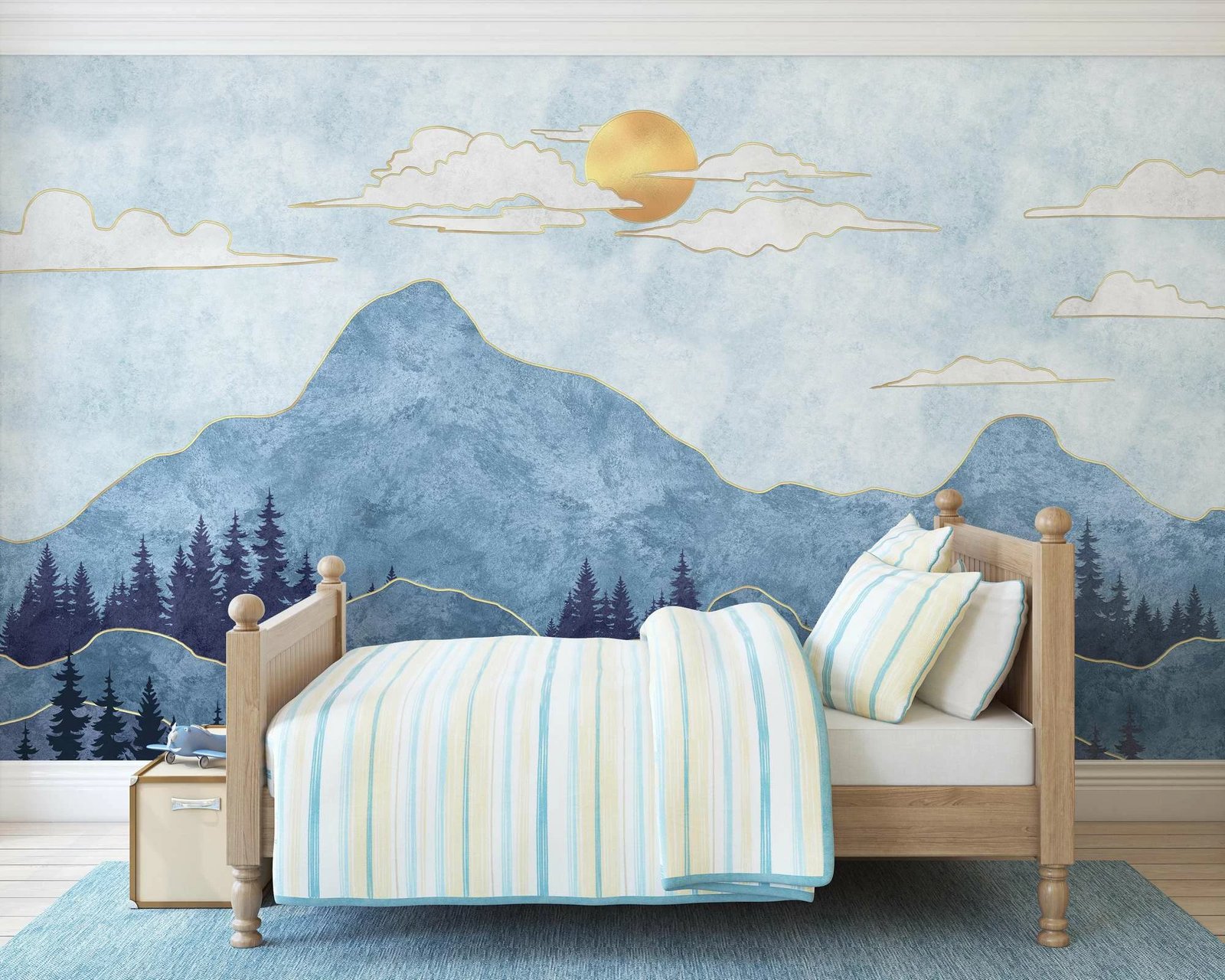 Murale muri Wallity, MDK-00146, 400x270cm