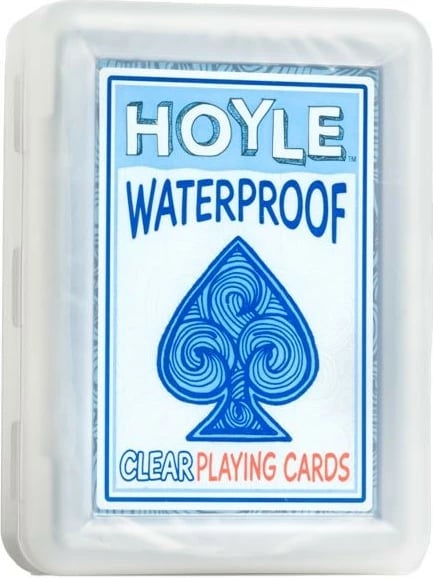 Letra loje Bicycle Hoyle Clear Waterproof, të papërshkueshme nga uji, set
