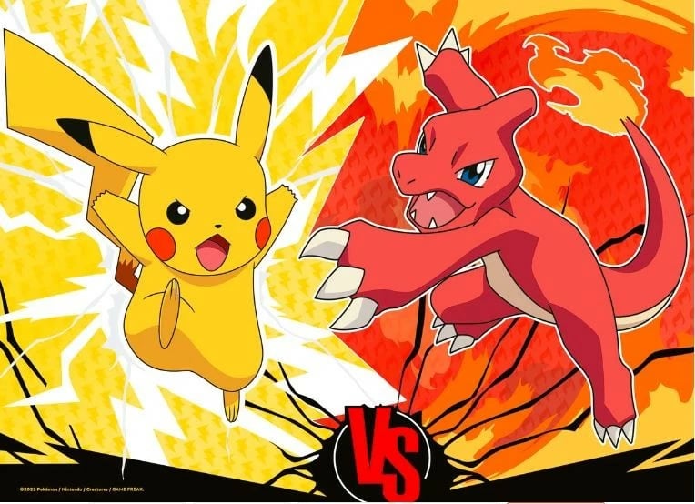 Puzzle Pokemon Ravensburger 4x100 pjesë për fëmijë
