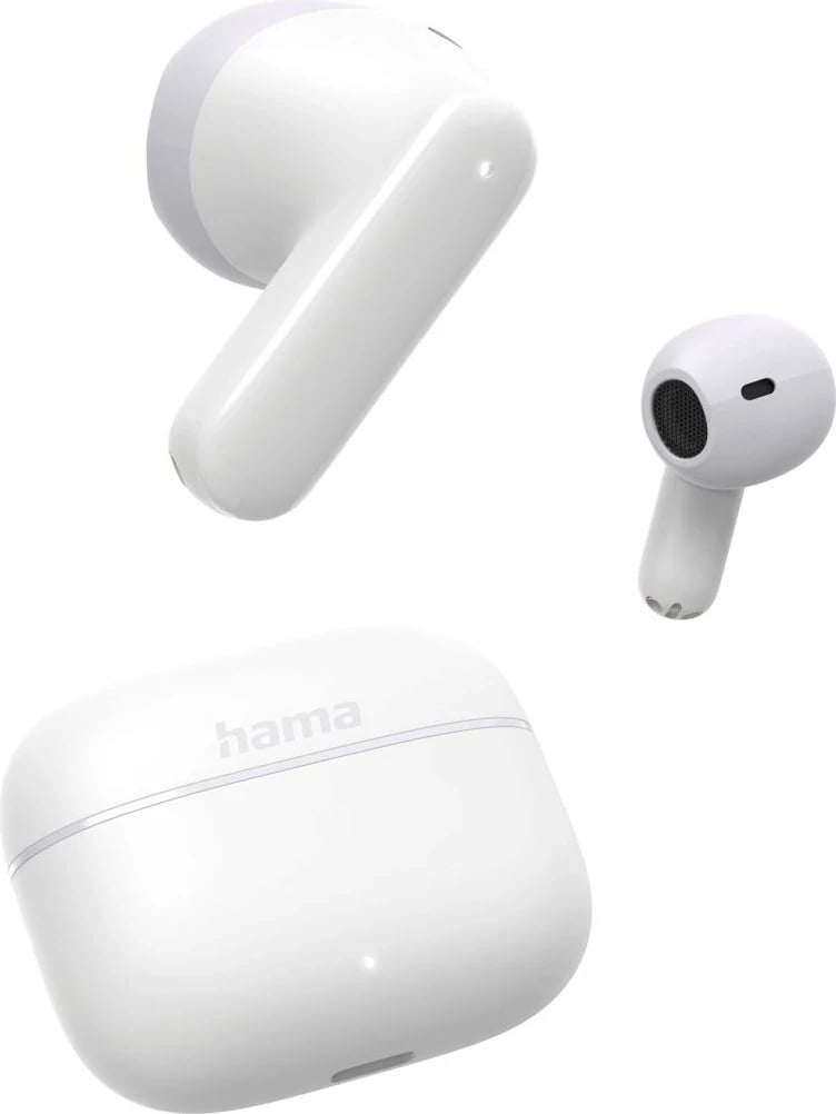 Kufje Hama True Wireless Freedom Light II, Bluetooth 5.3, të bardha