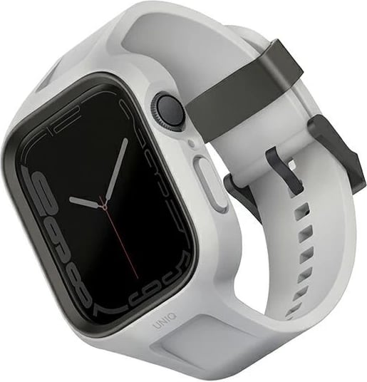 Mbështjellës me rrip UNIQ Monos për Apple Watch 44/45mm, Gri, Set 2-në-1