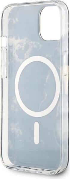 Mbështjellës Guess Golden Marble për iPhone 14 6.1", MagSafe, i zi Mbështjellës Guess Golden Marble për iPhone 14 6.1", MagSafe, i zi