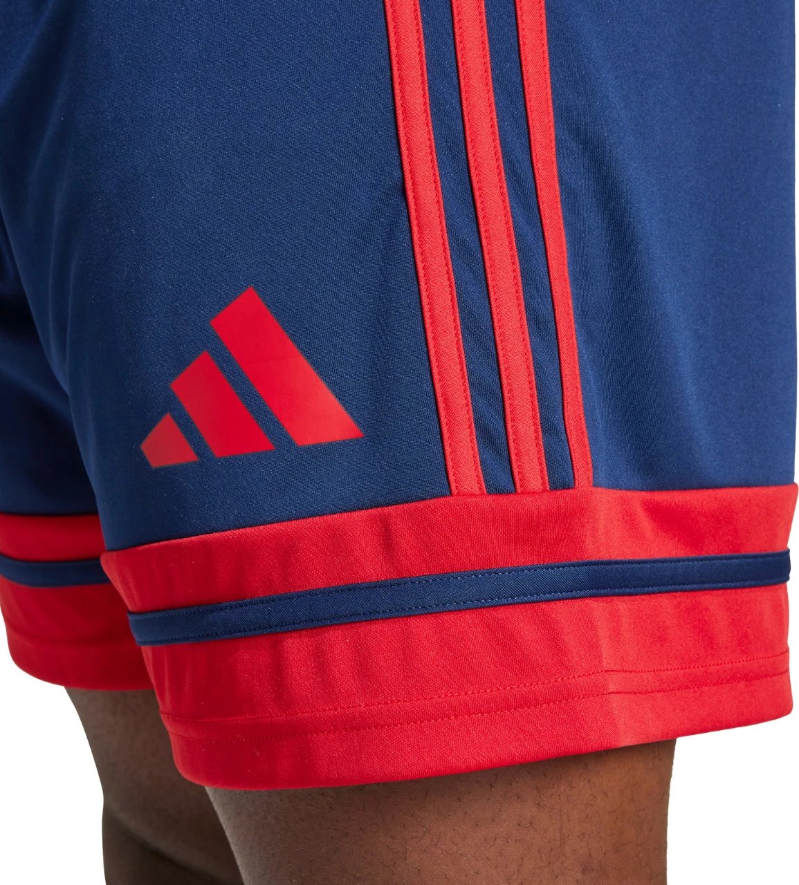 Shorce për meshkuj adidas, kaltër-kuqe