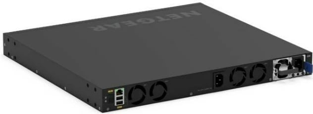 Switch i menaxhueshëm Netgear GSM4328, 24xGE PoE+, 4xSFP+, për rack, i zi
