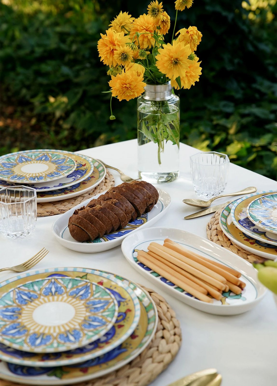 Set pjatash shërbimi (2 copë), Hermia, LMN007