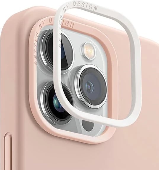 Mbështjellës UNIQ Lino për iPhone 14, Rozë