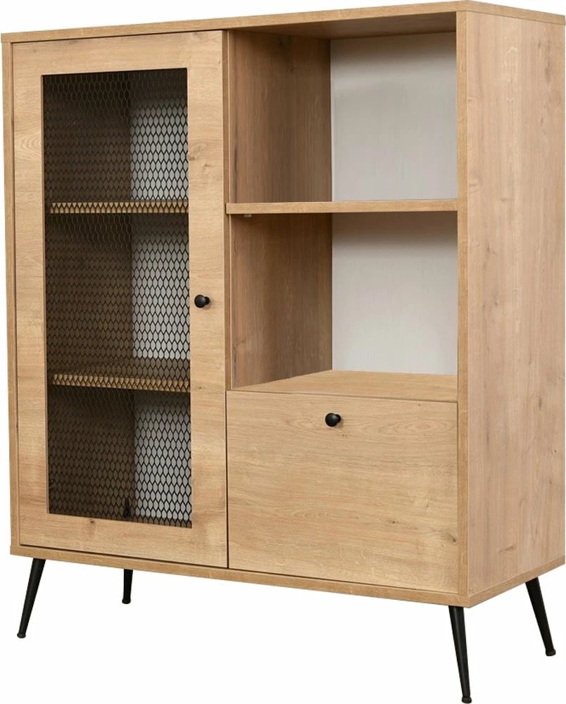 Dollap multifunksional, ngjyrë lisi, Hanah Home, Wire