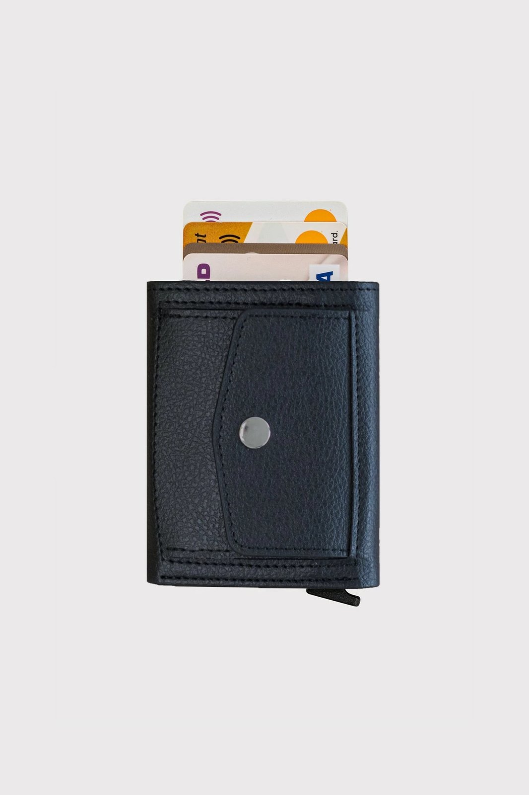 Portofol uniseks Zoozie Bags, Malta, ngjyrë e zezë