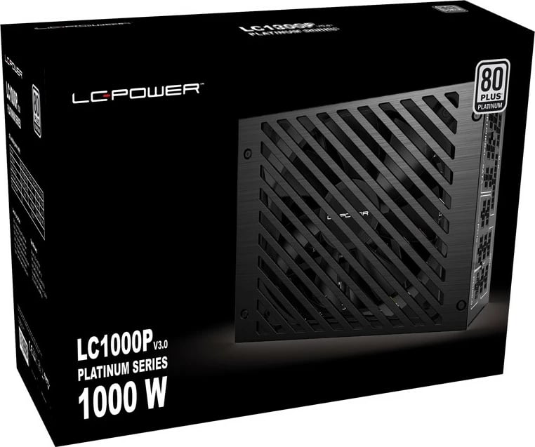 Furnizues energjie LC-Power LC1000P V3.0, 1000W, 80 PLUS Platinum, Full Modular, i zi