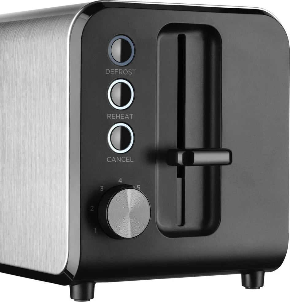Toster Amica TM 3030 Inox, 2 feta, Argjend