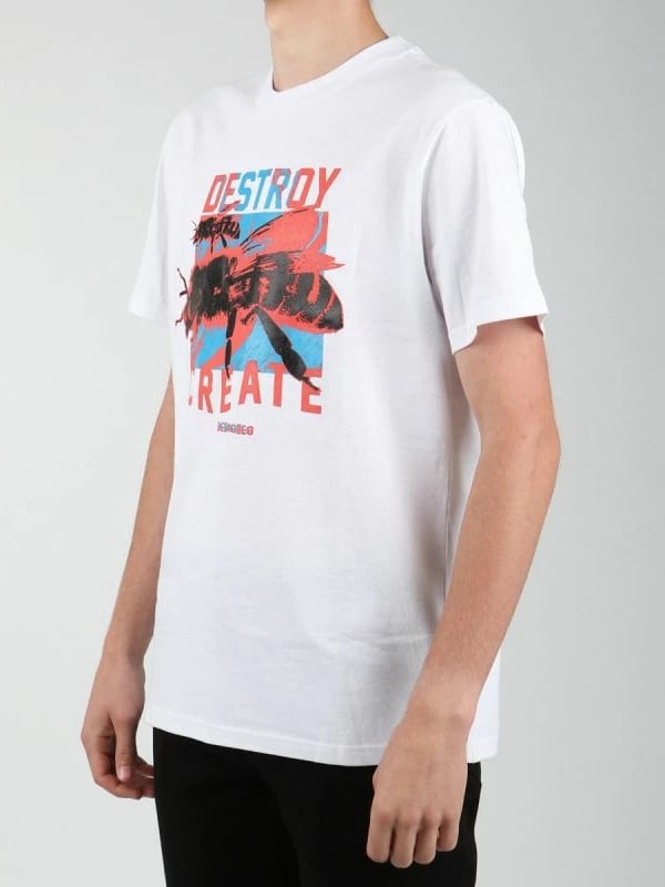 Maicë për meshkuj DC, e bardhë