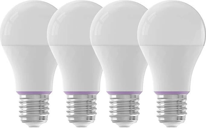 Llamba smart Yeelight W4, E27, 9W, 4 copë, e bardhë