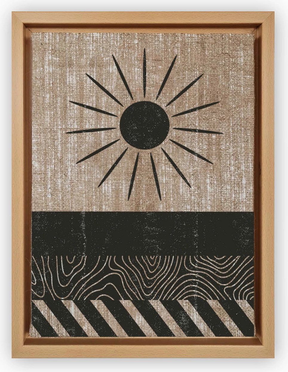 Pikturë dekorative në kanavacë, shumëngjyrëshe, Wallity, LNJ218122299783 - 6696