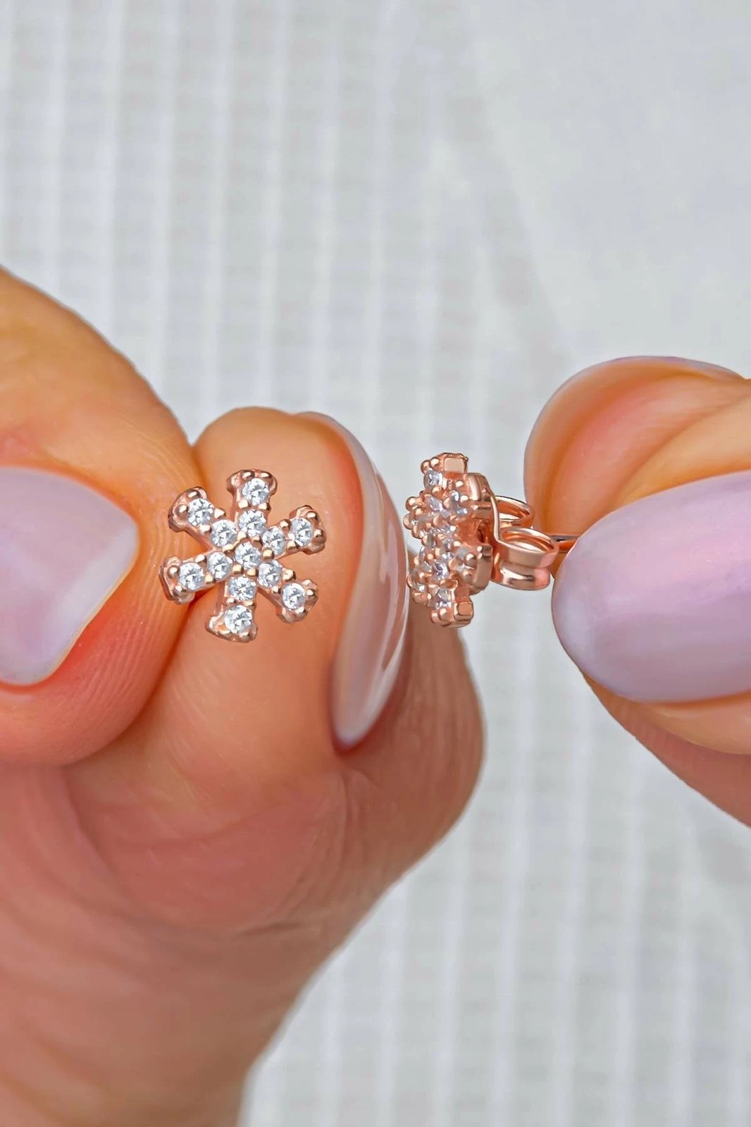 Vathë argjendi Jumeon, ngjyrë ari rozë, NRZ999622