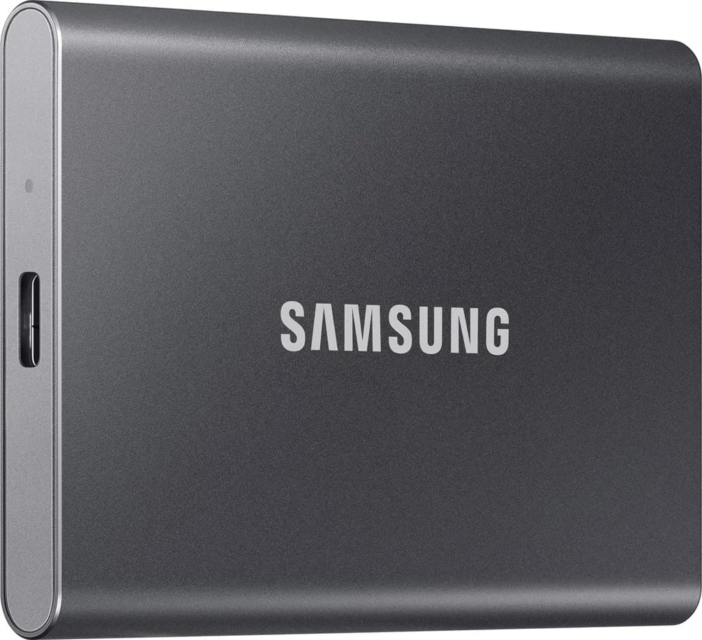 SSD i jashtëm Samsung Portable T7, 1 TB, USB Type-C 3.2 Gen 2, Gri
