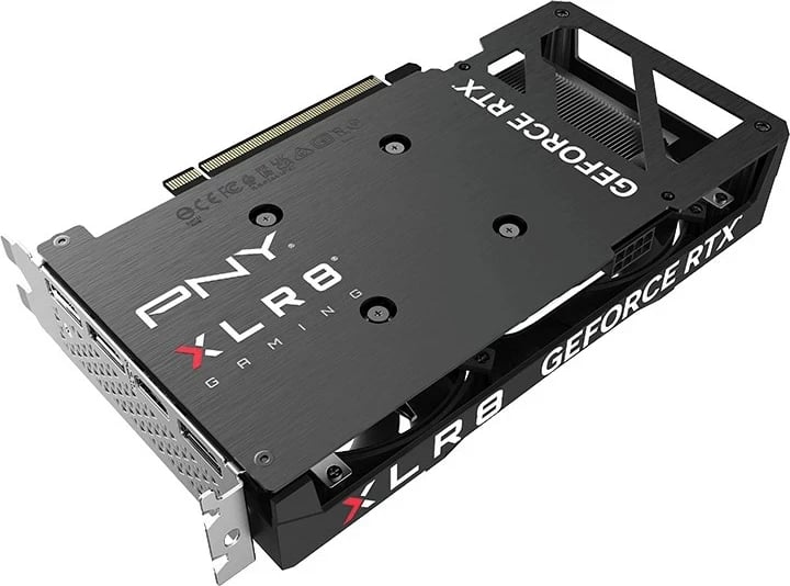 Kartelë grafike PNY GeForce RTX 4060 XLR8 Gaming VERTO, 8 GB, E zezë