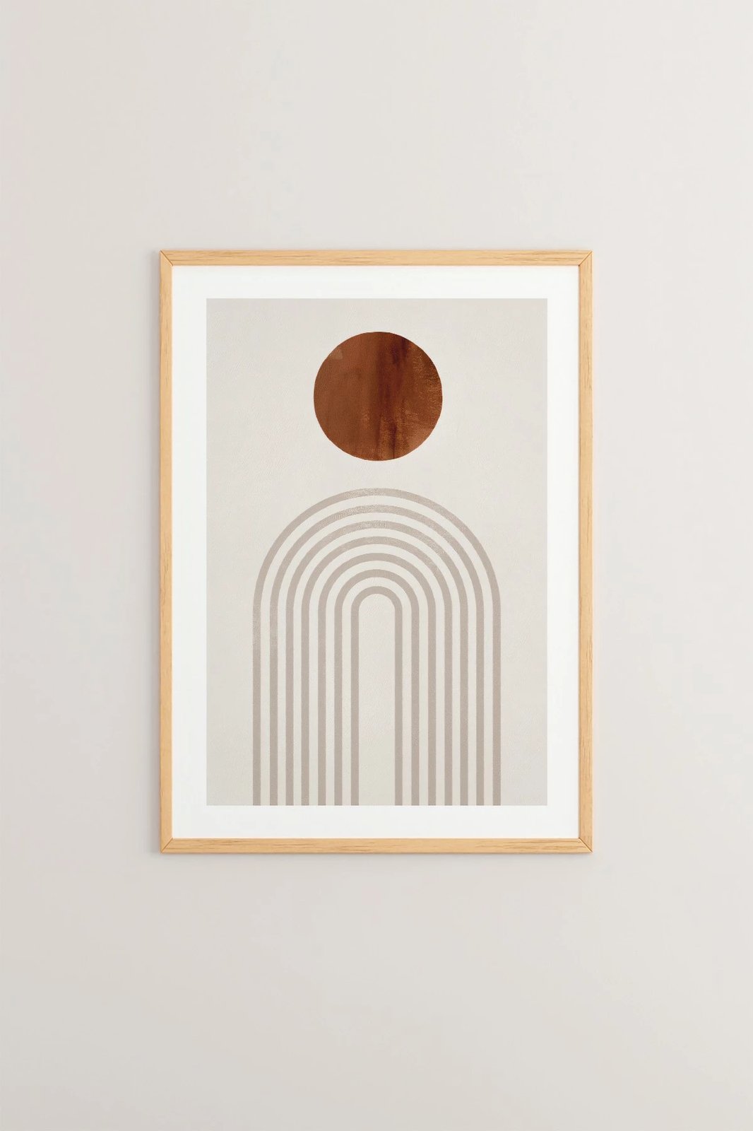 Pikturë dekorative me kornizë, Wallity, Tekhamcerceve65, shumëngjyrëshe, 33x48cm