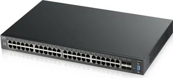 Switch Zyxel XGS2210-52, Managed, L2, Gigabit Ethernet, Rack mounting, 1U