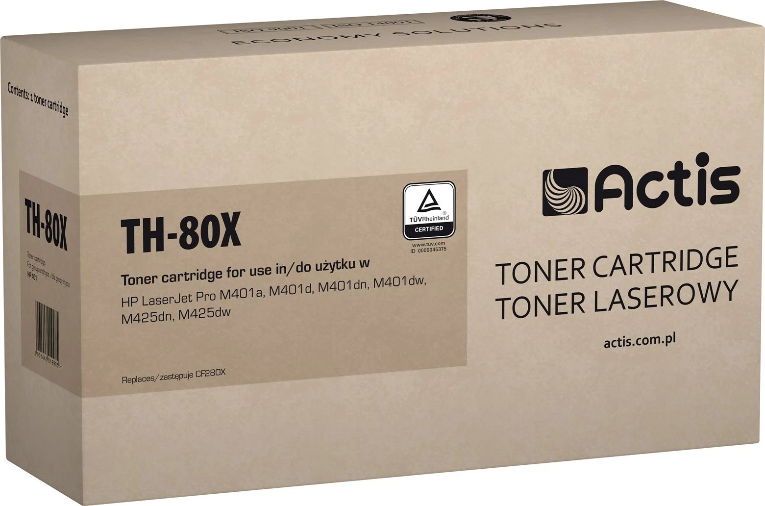 Toner zëvendësues për printer Actis për HP Standard; 6900 fletë