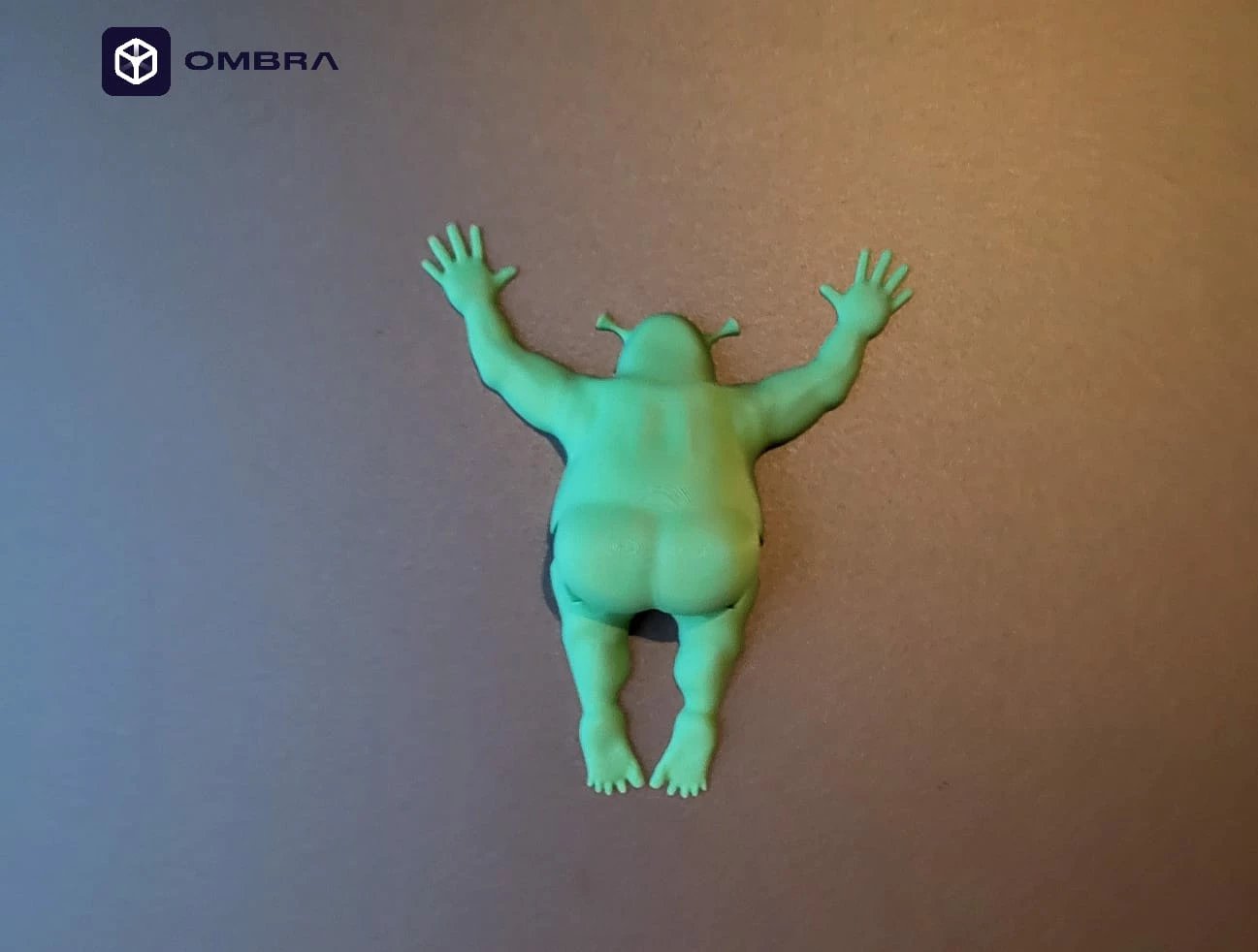 Shrek Fridge Magnet - e gjelbert