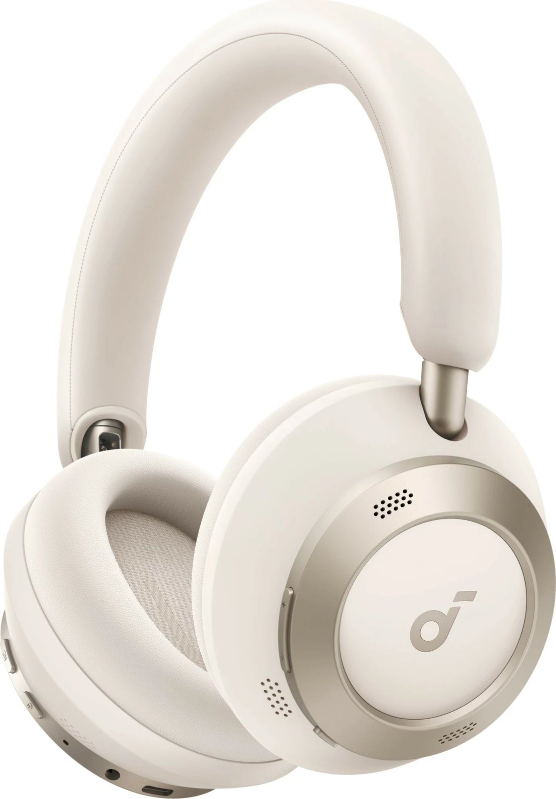 Kufje Anker Soundcore Space One Pro, Wireless, Calls/Music, Krem e Bardhë