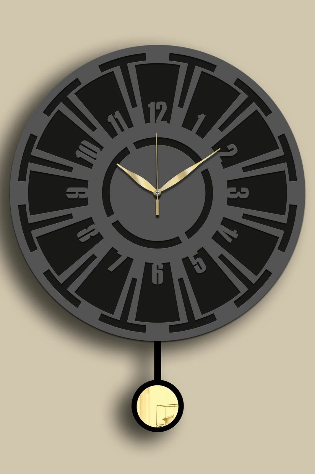 Orë muri dekorative Wallity, anthracite dhe ar, Vlnt114Ant