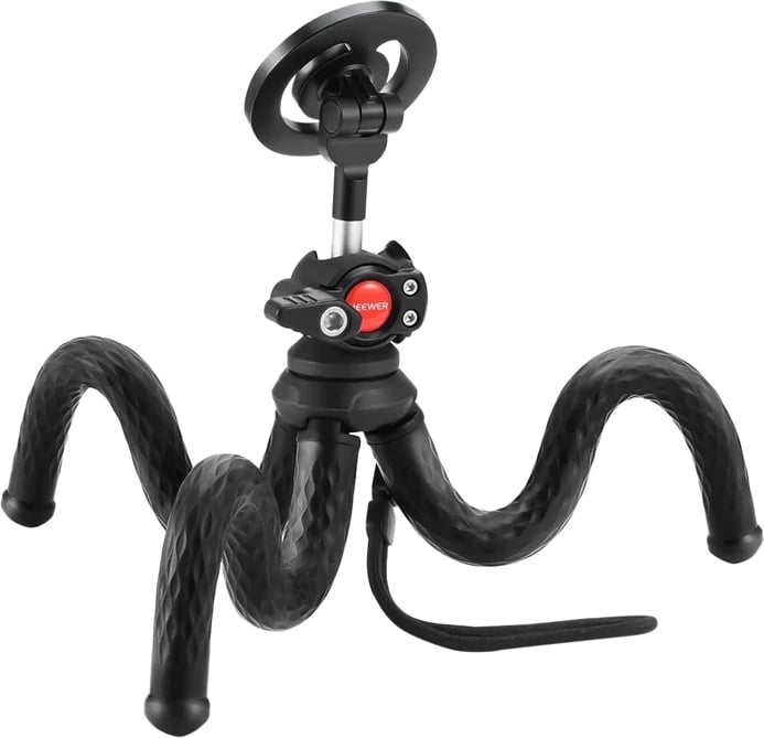 Tripod fleksibil për telefon Neewer TP33, me mbajtëse magnetike, i zi Tripod fleksibil për telefon Neewer TP33, me mbajtëse magnetike, i zi