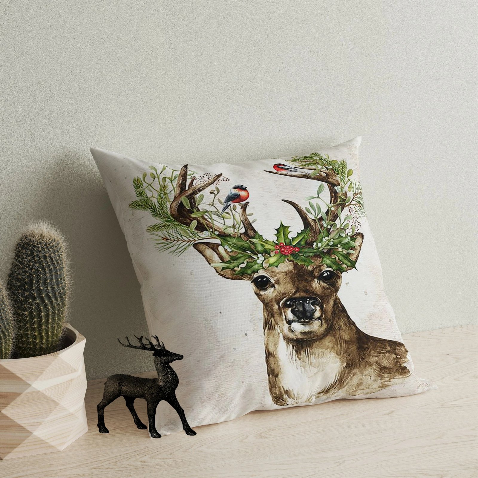 Jastëk dekorativ Aberto Design, YY202348, shumëngjyrësh, 43x43cm