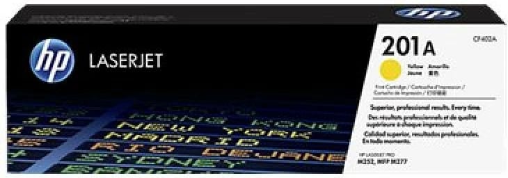 Toner HP 201A CF402A rreth 1,400 faqe verdhë